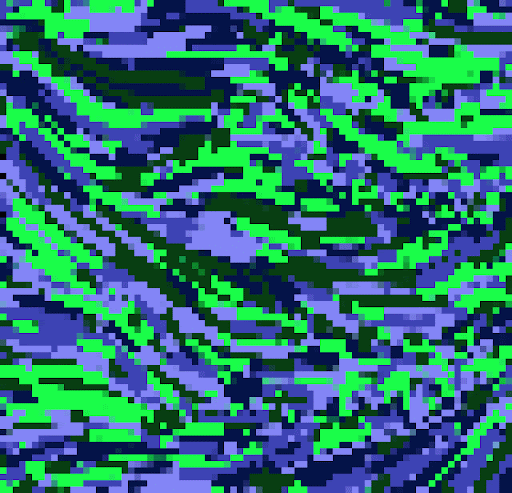 Picture of Filaments - Generative Pixel Art